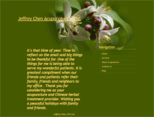Tablet Screenshot of jeffreychenacupuncture.com